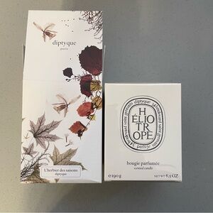 Diptyque Heliotrope Scented Candle